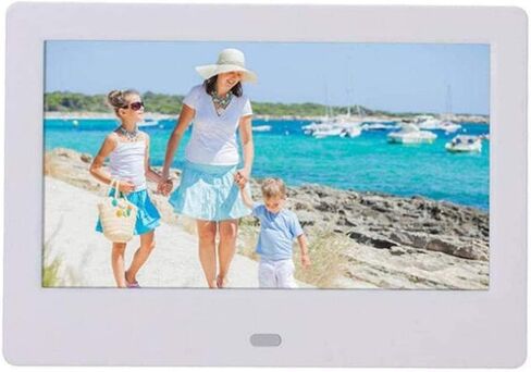 Black 10-inch Digital Photo Frame, High-Definition LED Display, Multi-Functional Electronic Photo Frame, Highly Practical in Saudi Arabia