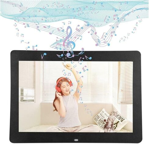 14-inch Digital Photo Frame, Multi-Functional Electronic Photo Frame, Clear Image, Wall-Mounted Advertising Player in Saudi Arabia