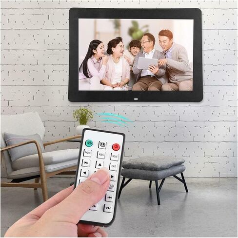 14-inch Digital Photo Frame, Multi-Functional Electronic Photo Frame, Clear Image, Wall-Mounted Advertising Player in Saudi Arabia