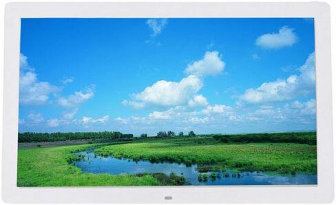 18.5-inch Black Digital Photo Frame, High-Definition Resolution, Multi-Functional Advertising Machine, Can Be Wall-Mounted or Standing in Saudi Arabia