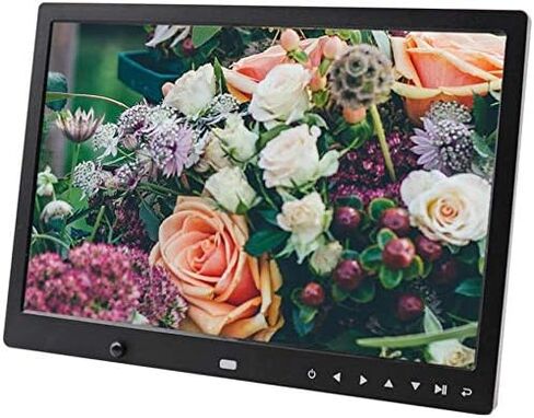 Digital Picture Frames 15.4" Digital Photo Frame 1280 x800 High Resolution IPS HD Display, Motion Sensor Auto Rotate Image Preview Photo Frame Digital in Saudi Arabia