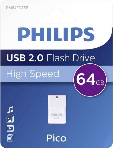 قلم فيليبس بيكو إصدار 64 جيجابايت USB 2.0 in Saudi Arabia