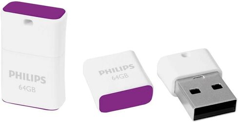 قلم فيليبس بيكو إصدار 64 جيجابايت USB 2.0 in Saudi Arabia