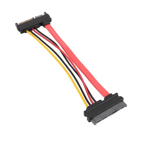 كابل تمديد طاقة SATA 15 سنًا، كابل SATA22P ذكر إلى SAS29P أنثى، كابل طاقة القرص الصلب، كابل تمديد إمداد موصل الطاقة SATA، 0.15 متر in Kuwait