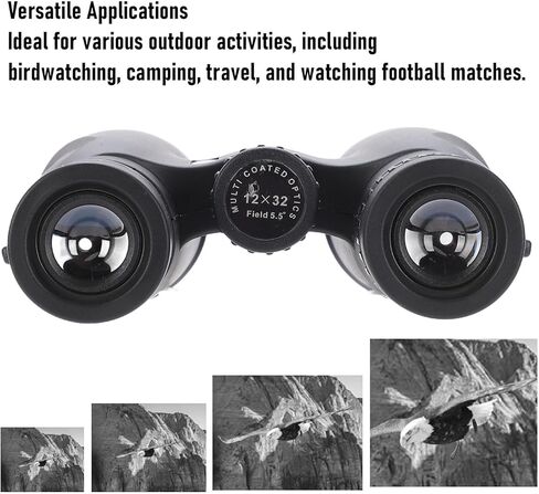 12x32 Binoculars for Adults & Kids, High Power HD Optics with Low Light for Bird Watching Travel & Camping in Saudi Arabia