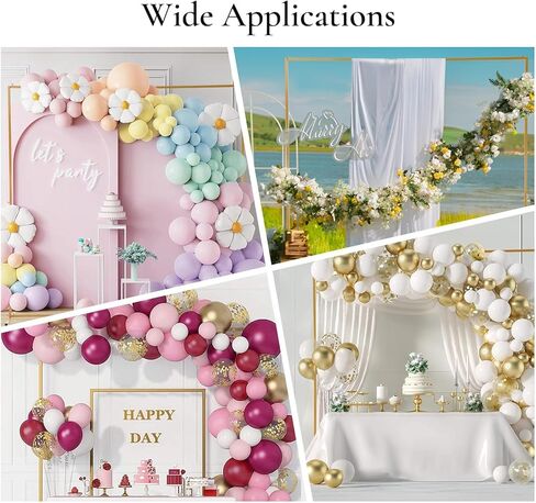 8.2 FT Wedding Backdrop Stand Metal Square Stand for Birthday Party Wedding Ceremony Bridal Baby Shower Event Decor in Saudi Arabia