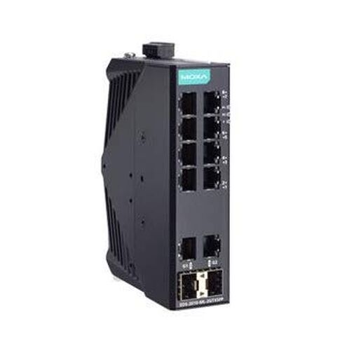 MOXA EDS-2010-ML-2GTXSFP محول جيجابت إيثرنت غير مُدار مع 8 منافذ 10/100BaseT(X)، 2 10/100/1000BaseT(X) أو 100/1000BaseSFP، و-10 إلى 60 درجة مئوية درجة حرارة التشغيل in Saudi Arabia