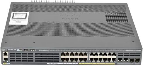 Cisco WS-C2960X-24PSQ-L Catalyst 2960X 24-Port GbE 2x SFP Uplinks LAN Base Switch (متجدد) in Kuwait