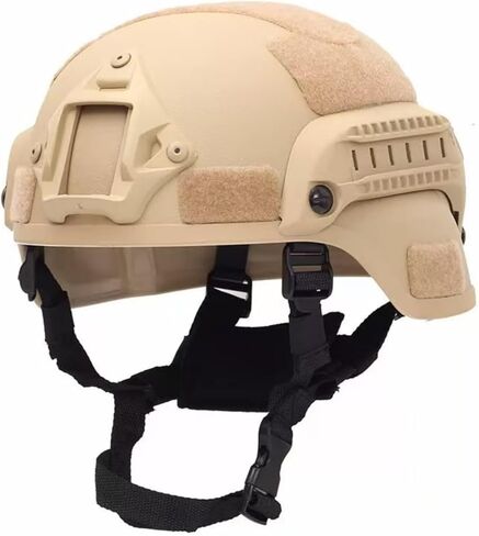 خوذة MICH 2000 Airsoft، مع قضبان جانبية وحوامل NVG للأنشطة الخارجية مثل Airsoft in Kuwait