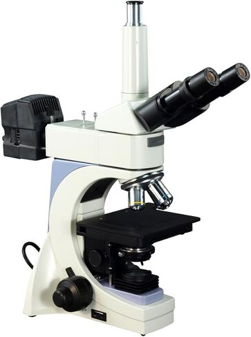 OMAX 40X-2500X Infinity Trinocular Metallurgical Microscope with Transmitted/Reflected Light and 100X Dry Objective in Saudi Arabia
