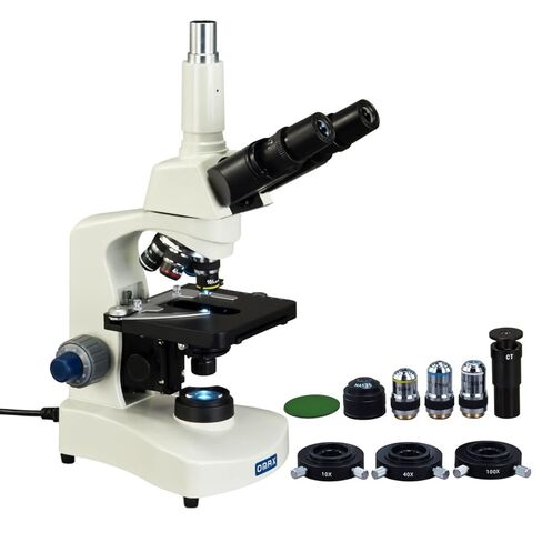 OMAX 40X-2500X Phase Contrast Trinocular Compound LED Siedentopf Microscope in Saudi Arabia