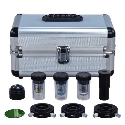 OMAX 40X-2500X Phase Contrast Trinocular Compound LED Siedentopf Microscope in Saudi Arabia