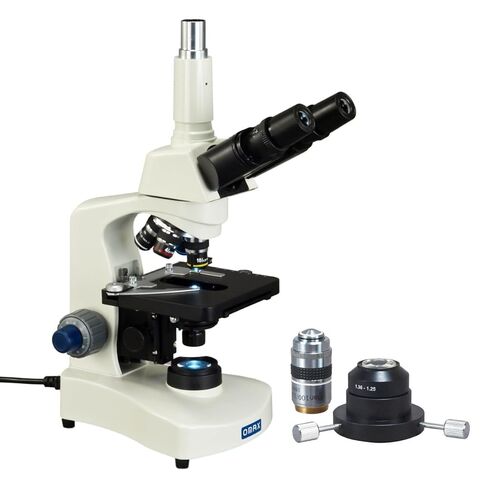 OMAX 40X-2500X Advanced Oil Darkfield Compound LED Siedentopf Microscope in Saudi Arabia