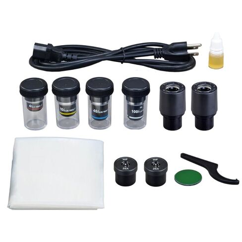 OMAX 40X-2500X Advanced Oil Darkfield Compound LED Siedentopf Microscope in Saudi Arabia