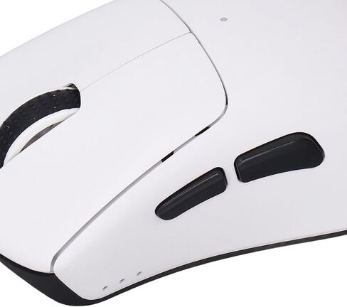 ماوس ألعاب زوناتي، دقة عالية DPI 800-26000، تسريع 50 جرام، بطارية ليثيوم، ماوس كمبيوتر سلكي 2.4 جيجا بايت أبيض in Kuwait