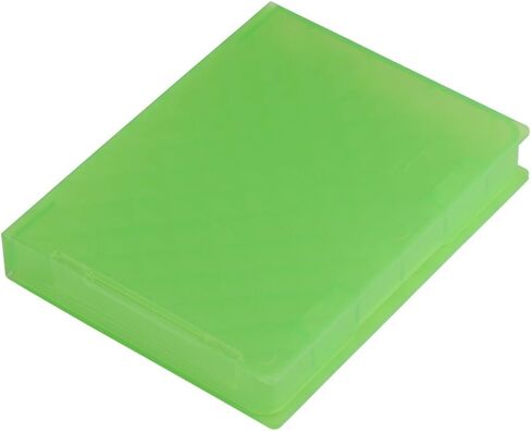 Keenso 2.5 Inch SSD Storage Box Antistatic Disco Storage Box Power Proof Blue PP Test Without Moistur (Green) in Saudi Arabia