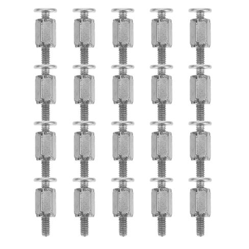 VANZACK 20pcs M.2 Motherboard Hex Head Mounting Screws for SSD Standoff Mounting, Computer Accessory Kit for Nvme SSD Installation in Desktops and Laptops in Kuwait