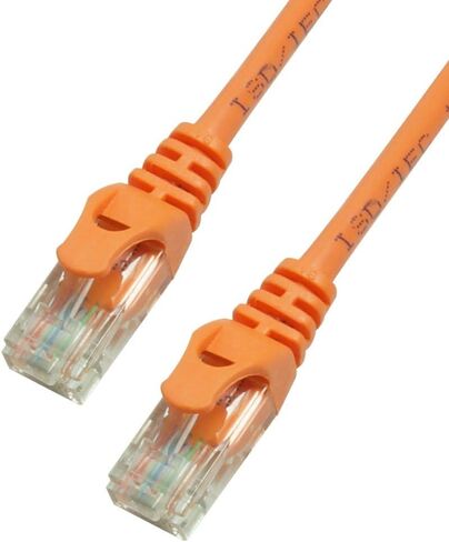 Grandmax CAT6 10 قدم RJ45، 550 ميجاهرتز، كابل تصحيح شبكة إيثرنت UTP بدون مشبك/حذاء مصبوب/أبيض in Kuwait
