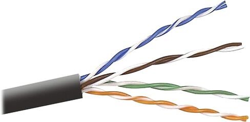 بلكين A7J704-1000-BLK CAT6 كابل السائبة الذين تقطعت بهم السبل 4PR;24AWG in Kuwait