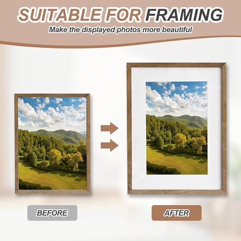 حصيرة باتيكل مقاس 10 × 10 للصور مقاس 2 × 2، 6 قطع من لوحة حصيرة خالية من الأحماض مسبقًا بيضاء اللون لعرض الصور والمطبوعات والعروض الفنية، نمط 9 شبكات، أبيض in Saudi Arabia