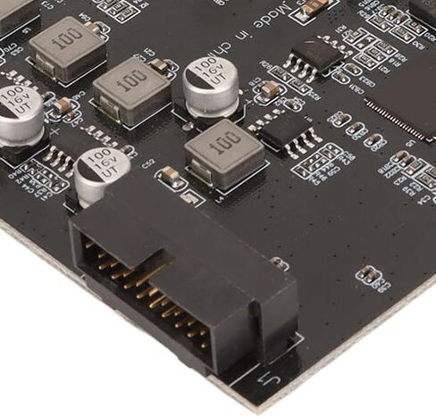 aqxreight PCIE to USB Expansion Card USB 3 0 5Gpbs 3USB A 2USB C 19Pin Interface Motherboard Card for for OS X for and Internal Pin to Add PCIE The 2 in Saudi Arabia