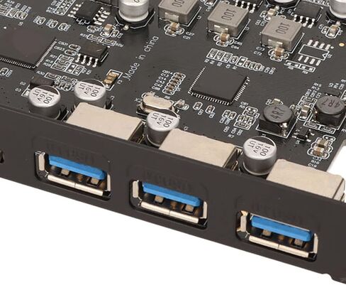 aqxreight PCIE to USB Expansion Card USB 3 0 5Gpbs 3USB A 2USB C 19Pin Interface Motherboard Card for for OS X for and Internal Pin to Add PCIE The 2 in Saudi Arabia