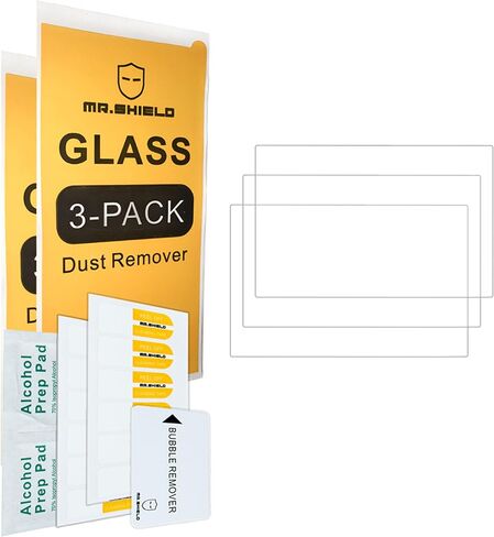واقي شاشة Mr.Shield [3-Pack] لجهاز Ricoh GR IV GRIV GR 4 GR4 [زجاج مقسى] [زجاج ياباني بصلابة 9H] واقي شاشة in Saudi Arabia