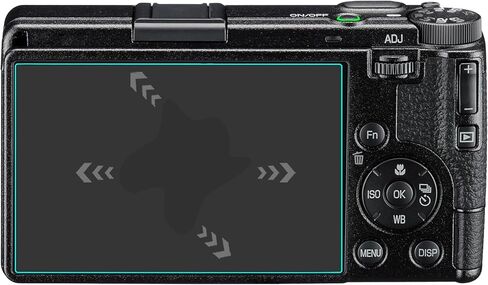واقي شاشة Mr.Shield [3-Pack] لجهاز Ricoh GR IV GRIV GR 4 GR4 [زجاج مقسى] [زجاج ياباني بصلابة 9H] واقي شاشة in Saudi Arabia