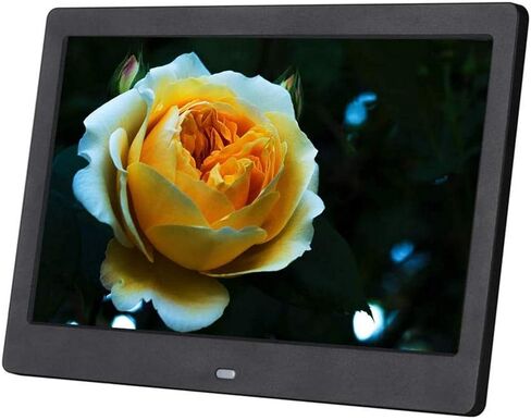 إطارات الصور الرقمية 10 بوصة عريضة HD LED إطار الصورة الرقمية LCD مشغل الإعلانات 1024 * 600 in Kuwait
