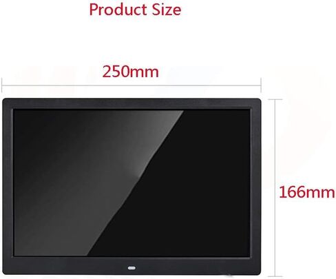 إطارات الصور الرقمية 10 بوصة عريضة HD LED إطار الصورة الرقمية LCD مشغل الإعلانات 1024 * 600 in Kuwait