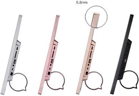 إطار صور رقمي HD LED إطارات صور رقمية إلكترونية تدعم ساعة تقويم موسيقى الفيديو وفتحة USB وبطاقة SD، وتدعم تنسيقات متعددة in Kuwait