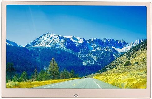 15-inch Digital Photo Frame, Aluminum Alloy Material, Full HD Ultra-Thin Electronic Photo Frame, Easy to Operate and Highly Practical in Saudi Arabia