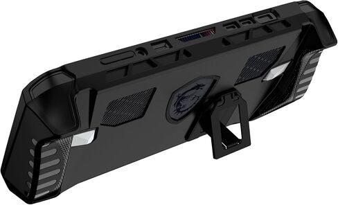 حافظة واقية لجهاز MSI Claw A8 BZ2EM مقاس 8 بوصة 2025 - غطاء من مادة TPU مع مسند ثابت وفتحات تبريد، متوافق مع جهاز Ryzen Gaming المحمول (أسود غير لامع) in Kuwait