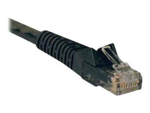 Tripp Lite N201-015-BK Cat6 Gigabit Ethernet Cable 15 ft, Snagless RJ45 Patch Cord, PoE, UTP, 550MHz, 24AWG Stranded, Black, Cloud Care Pre-Configured Bundle Eligible (10 Pack) in Saudi Arabia