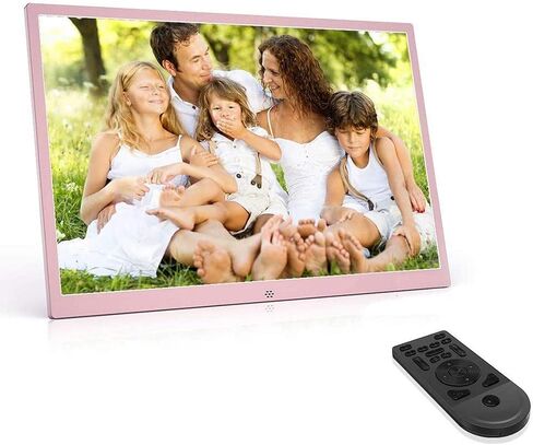 Digital Picture Frame 17 inch Photo Frame,1440 * 900 HD IPS Display, Support Photo, Music, Calendar with Built in Speakers with Remote Control Digital Photo Frame in Saudi Arabia