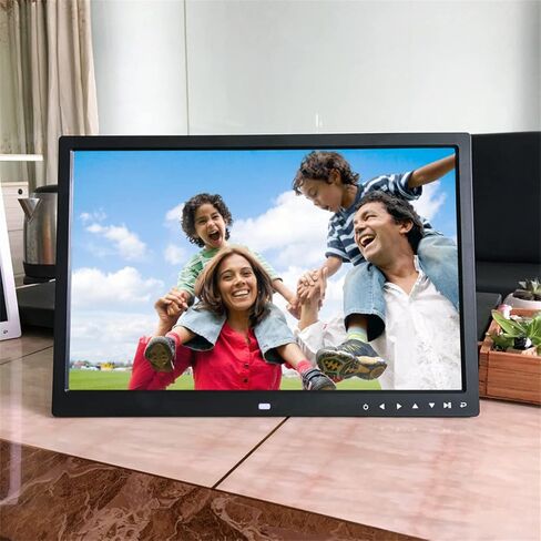 17-inch Digital Photo Frame, IPS Touch Screen with Photo/Music/Video Player, Automatically Adjusts Display Direction in Saudi Arabia