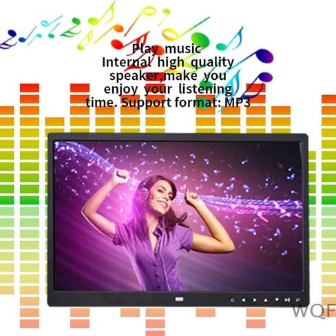 17-inch Digital Photo Frame, IPS Touch Screen with Photo/Music/Video Player, Automatically Adjusts Display Direction in Saudi Arabia