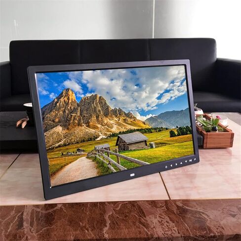 17-inch Digital Photo Frame, IPS Touch Screen with Photo/Music/Video Player, Automatically Adjusts Display Direction in Saudi Arabia