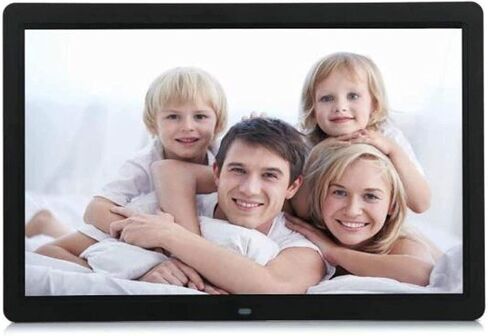 Digital Picture Frame Multi Function Digital Photo Frame, 15 Inch Led Widescreen Hd Electronic Photo Frame in Saudi Arabia