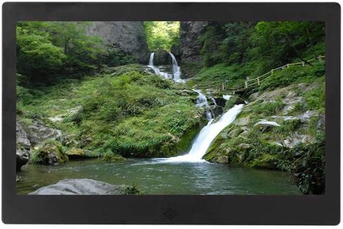 Digital Picture Frames Desktop, Digital Photo Frame HD LED Electronic Supports Video Music Calendar Clock, USB and SD Card Slot, Supports Multiple formats in Saudi Arabia