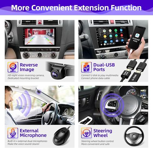 Car Radio Upgrade Compatible with Wireless Carplay Android Auto for Subaru Outback Legacy 2015-2019 8 Core 4+64GB Touch Screen Stereo Bluetooth GPS WiFi AM/FM Backup Camera Navigation Head Unit in Saudi Arabia