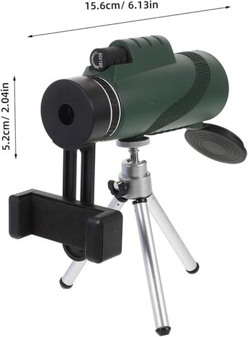 NUOBESTY Handheld Monocular Telescope for Adults Portable Lightweight Design for Bird Watching Camping Hiking Outdoor Scenery for Nature Enthusiasts in Saudi Arabia