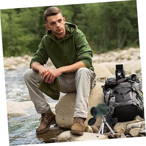 NUOBESTY Handheld Monocular Telescope for Adults Portable Lightweight Design for Bird Watching Camping Hiking Outdoor Scenery for Nature Enthusiasts in Saudi Arabia
