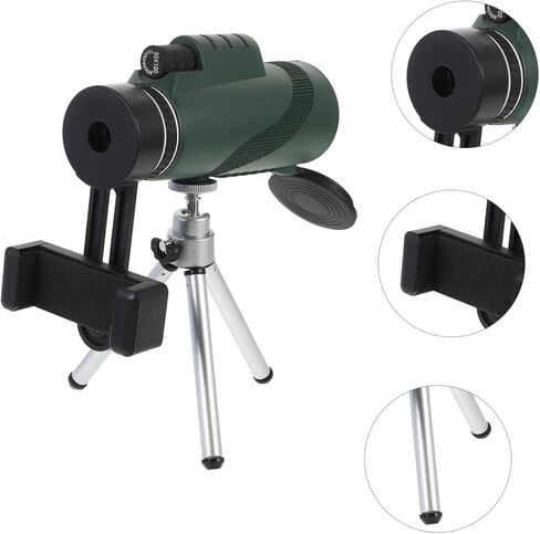 NUOBESTY Handheld Monocular Telescope for Adults Portable Lightweight Design for Bird Watching Camping Hiking Outdoor Scenery for Nature Enthusiasts in Saudi Arabia
