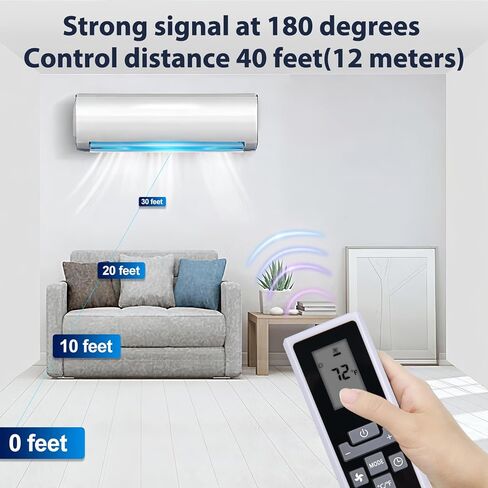 جهاز تحكم عن بعد جديد يعمل بالتيار المتردد مناسب لمكيف الهواء DeLonghi 5515110111 5515110331,5515110401 in Kuwait