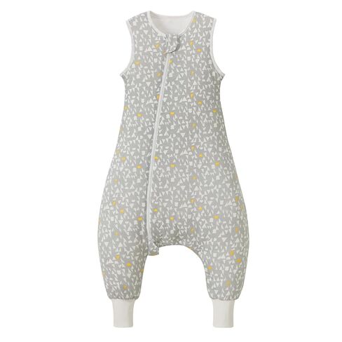 Super Soft 1.5 TOG Sleep Sack with Legs, 100% Organic Cotton Warm Comfy All Season Toddler Sleep Sack with Feet, Ocean, Size M in Saudi Arabia