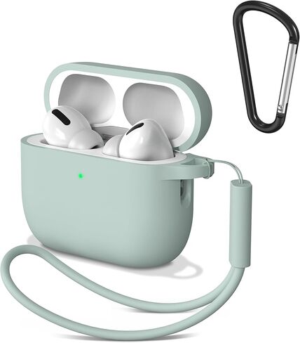 Meliya for AirPods Pro 3 Case 2025 with Lanyard & Keychain, Soft Silicone Protective Case for Apple AirPods Pro 3rd Generation, Full Protection, Support Wireless Charging, Sand Pink in Saudi Arabia