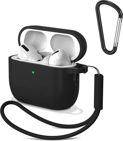 Meliya for AirPods Pro 3 Case 2025 with Lanyard & Keychain, Soft Silicone Protective Case for Apple AirPods Pro 3rd Generation, Full Protection, Support Wireless Charging, Sand Pink in Saudi Arabia