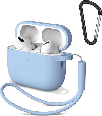Meliya for AirPods Pro 3 Case 2025 with Lanyard & Keychain, Soft Silicone Protective Case for Apple AirPods Pro 3rd Generation, Full Protection, Support Wireless Charging, Sand Pink in Saudi Arabia
