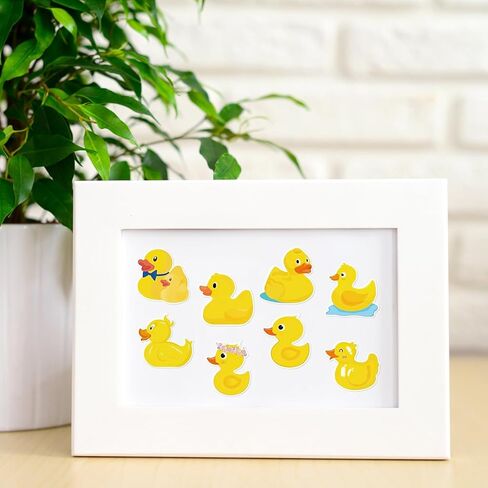 1000 Pcs Yellow Duck Stickers, Cute Duck Stickers, Summer Decal for for Water Bottles Teen Laptop Luggage Phone Skateboard Refrigerators Guitar in Kuwait